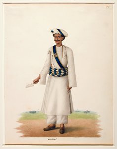 Harkarah kirjeellä, n.1846 (läpinäkymätön wc paperilla)