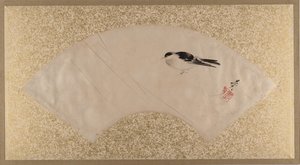 Linnut, 1800-luvun loppu. tekijältä Shibata Zeshin