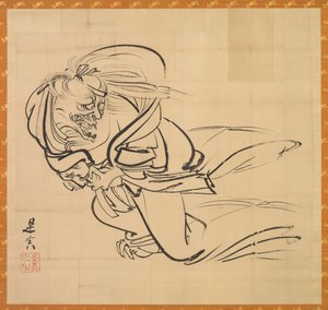 Ibaraki tekijältä Shibata Zeshin