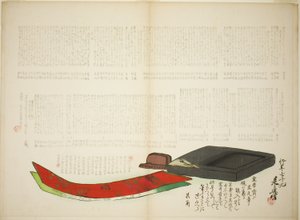 Kikaku-runon kerroksia tekijältä Shibata Zeshin