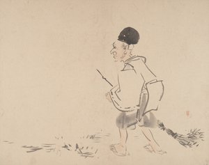 Maalaus, 1800-luku. tekijältä Shibata Zeshin
