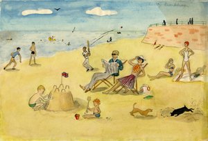 Rantakohtaus, vuodelta 1946. tekijältä Shirley Markham