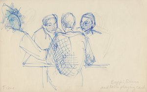 "Beppi, Bruno ja Fabio pelikortit", v1950. tekijältä Shirley Markham