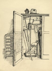 Luutakaappi, v1951.