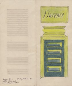 Firenzen esite, 1952. tekijältä Shirley Markham