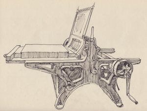 "Litho-press", 1951. tekijältä Shirley Markham