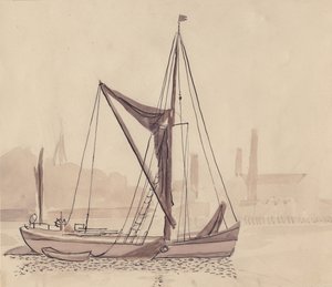 Thamesin proomu, 1951. tekijältä Shirley Markham