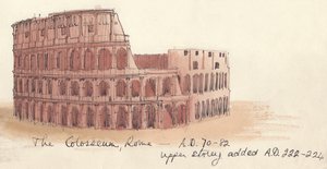 Colosseum, Rooma - 70-82 jKr., 1951. tekijältä Shirley Markham