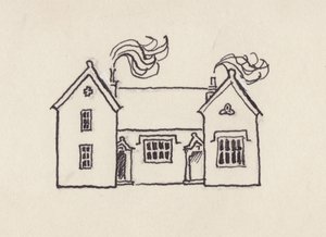Koulutalo, Little Bedwyn, 1980-luku. tekijältä Shirley Markham