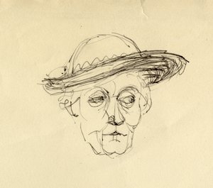 Nainen hatussa, 1953. tekijältä Shirley Markham