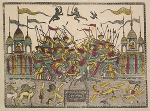 Taistelukohtaus (käänteinen) tekijältä Shri Gobinda Chandra Roy