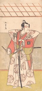 Ichikawa Dan Juro V Samuraina f maksaa gh sarake k, vai mitä? 1778. tekijältä Shunsho
