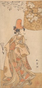 Segawa Tomi Saburon jäsen, tytär, tyttöjäsen, Hanagatami, Kazori, Eboshi, helmikuu 1774. tekijältä Shunsho