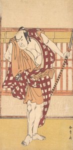 Näyttelijä Nakamura Nakazo Kyokakuna, n. 1777. tekijältä Shunsho