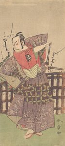 Ensimmäinen Nakamura Nakasumi Samurai-mekon jäsenenä Ylös ja alas, vai mitä? 1775. tekijältä Shunsho