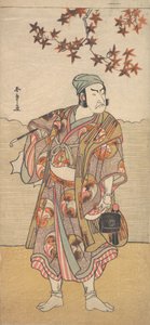 Ensimmäinen Nakamura Nakazo Shimada no Hachizon roolissa, 1783. tekijältä Shunsho