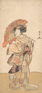Ensimmäinen Nakamura Tomijuro nainen tanssijana, päivätty loka- tai marraskuussa 1778. tekijältä Shunsho