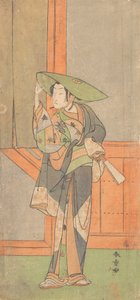 Ensimmäinen Nakamura Tomijuro Izaemonin roolissa, 2. kuukausi, 1771. tekijältä Shunsho