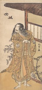 Yhdeksäs Ichimura Uzaemon Shunkanin roolissa, n. 1778. tekijältä Shunsho