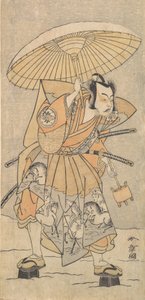 Toinen Nakamura Juzo samuraina, 1773 tai 1774. tekijältä Shunsho
