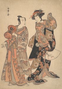 Te t rd Segawa Kiku no Onna com a Ochiyo Idea Band Mitsukoro com a antiamericà, 5è mes, 1781. doctor fin sh tekijältä Shunsho