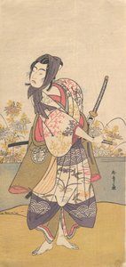 Kolmas Segawa Kikunojo Soga no Goro Tokimunen roolissa, 2. kuukausi, 1785. tekijältä Shunsho