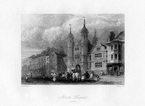Abbotts Hospital, Guildford, 1800-luku.