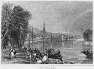 Näkymä Huyn lähellä, 1850