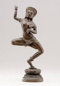 Tanssiva Dakini, Lopburi-kulttuuri (pronssi)