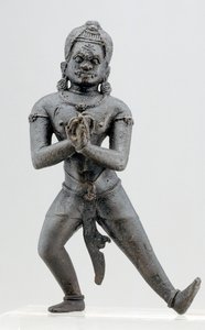 Demoninen jumaluus, Lopburi-kulttuuri (pronssi) tekijältä Siamese School
