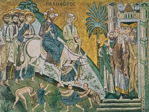 Pääsy Jerusalemiin (mosaiikki)