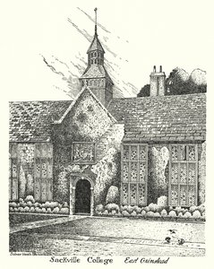 Sackville College, East Grinstead (kaiverrus) tekijältä Sidney Heath