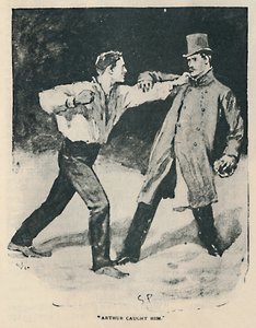 Arthur sai hänet kiinni, 1892 tekijältä Sidney Paget