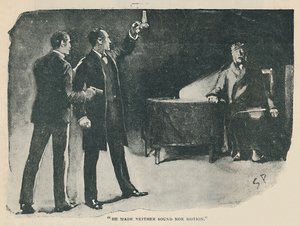 Hän ei tehnyt ääntä eikä liikettä, 1892 tekijältä Sidney Paget