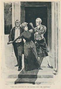 Butler and The Footman karkoitti hänet, 1892 tekijältä Sidney Paget