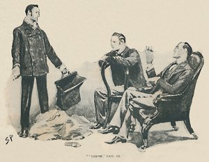 Siellä, sanoi hän, 1892 tekijältä Sidney Paget