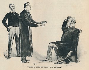 Surun ja epätoivon katseella, 1892 tekijältä Sidney Paget