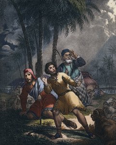 Kristus ilmoitti juutalaisille paimenille tekijältä Siegfried Detler Bendixen