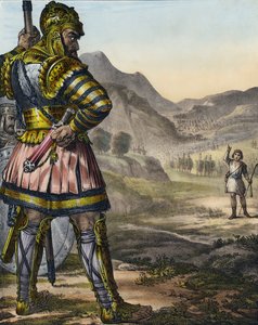 Daavid ja Goljat tekijältä Siegfried Detler Bendixen