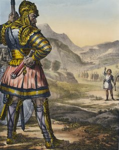 Daavid ja Goljat tekijältä Siegfried Detler Bendixen