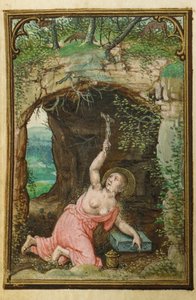 Folio pienoistuntikirjasta, Rooman käyttö, Brugge, 1530-35 tekijältä Simon Bening
