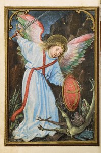 Folio pienoistuntikirjasta, Rooman käyttö, Brugge, 1530-35 tekijältä Simon Bening