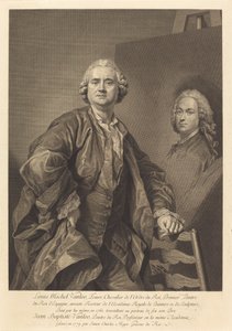 Louis Michel Vanloo tekijältä Simon Charles Miger after Louis Michel Van Loo