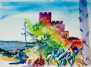 Fitou, 2011 (akvarelli)