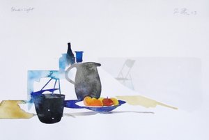 Studiovalo, 2003 (akvarelli) tekijältä Simon Fletcher