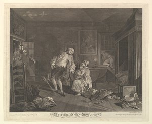 Avioliitto A-la-Mode, levy V, huhtikuu 1745.