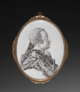 aSoikea plakki, Duke of Cumberland, n. 1755. tekijältä Simon Francois Ravenet
