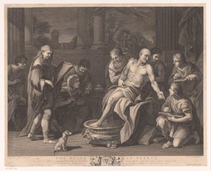 Dood van Seneca Senecan kuolema (otsikko esineessä)