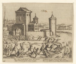 Zichemin rangaistus, 1578 tekijältä Simon Frisius