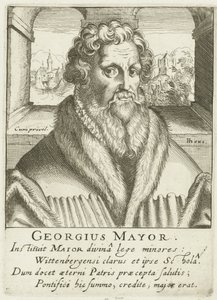Georgius Mayrin muotokuva tekijältä Simon Frisius